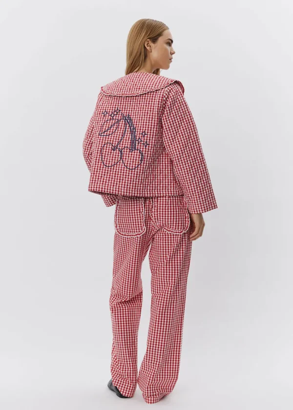 Sofie Schnoor Abigailesw Trousers - Red | Trousers