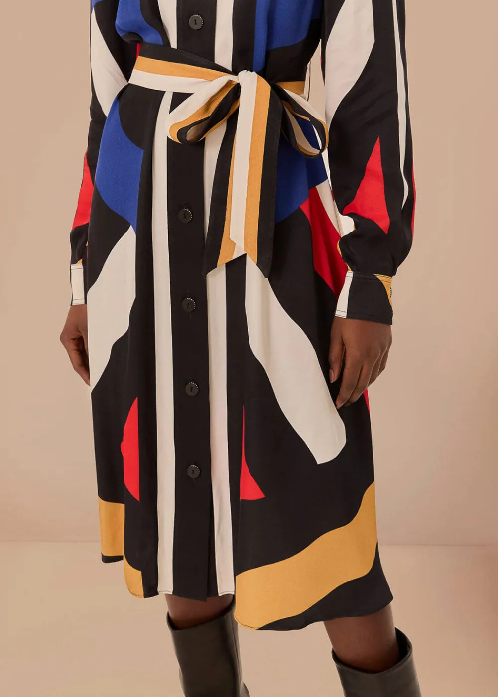 amanda_stripes_midi_dress_3.webp Farm Rio Amanda Stripes Midi Dress | Dresses