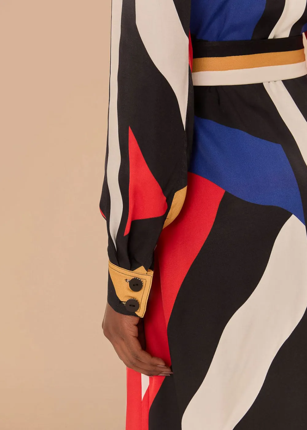 amanda_stripes_midi_dress_4.webp Farm Rio Amanda Stripes Midi Dress | Dresses