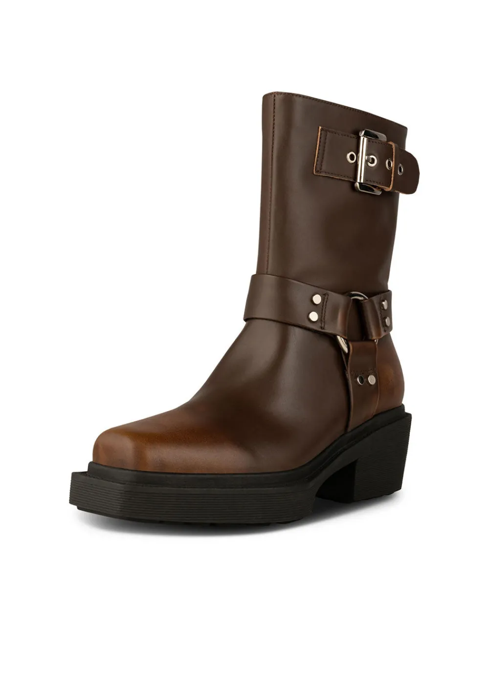 amina_biker_boots__dark_b_1.webp Shoe The Bear Amina Biker Boots - Dark Brown | Boots