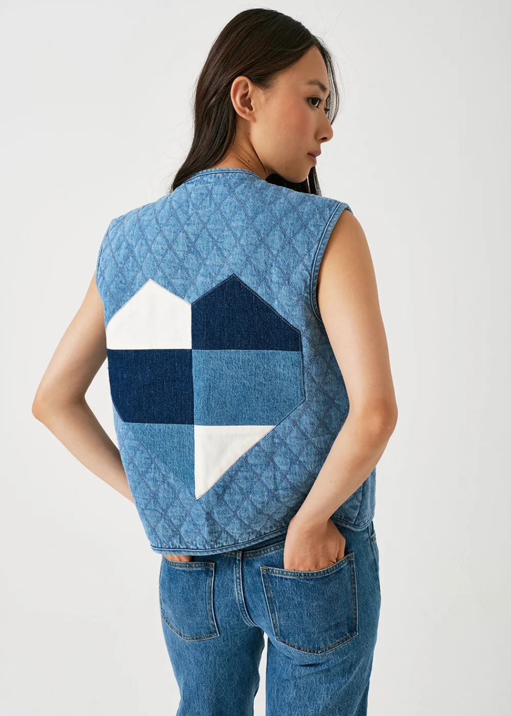aria_vest__rodeo_vintage_1.webp Seventy + Mochi Aria Vest - Rodeo Vintage | Coats & Jackets