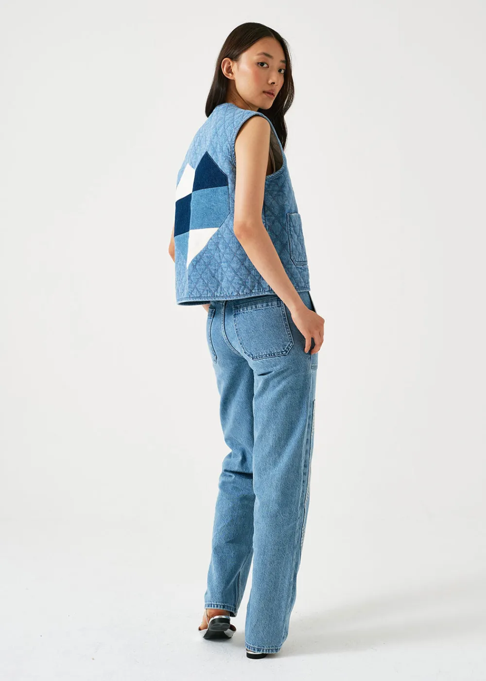 aria_vest__rodeo_vintage_2.webp Seventy + Mochi Aria Vest - Rodeo Vintage | Coats & Jackets
