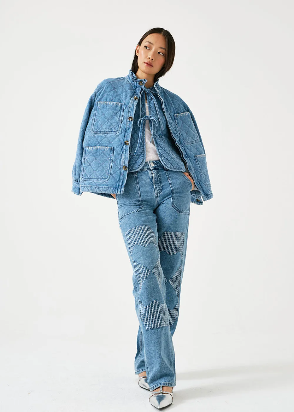 aria_vest__rodeo_vintage_3.webp Seventy + Mochi Aria Vest - Rodeo Vintage | Coats & Jackets