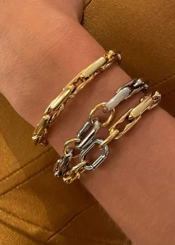 Alona Azure Bracelet - Gold | Bracelets
