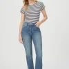 Paige Billy Crop Straight Jean | Jeans