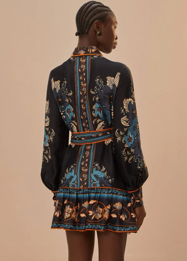 Farm Rio Blossom Tapestry Mini Dress | Dresses
