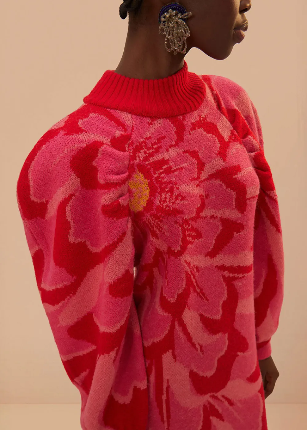 bold_flower_knit_dress_2.webp Farm Rio Bold Flower Knit Dress | Dresses