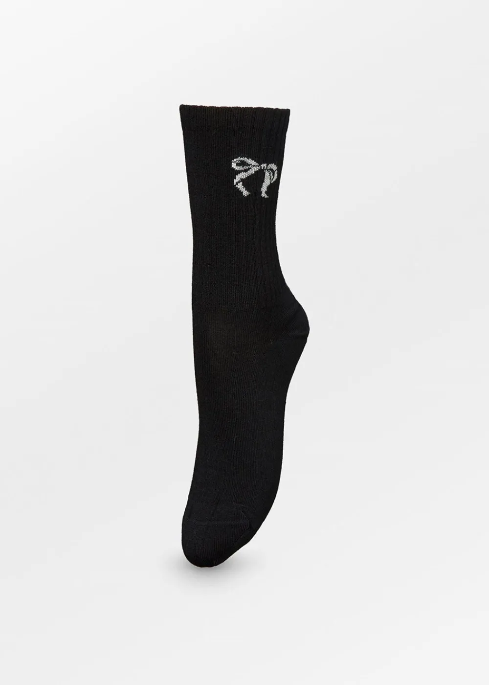 bow_cotta_socks__black_0.webp BeckSöndergaard Bow Cotta Socks - Black | Socks