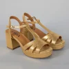 Esska Charlie Heels - Gold | Shoes