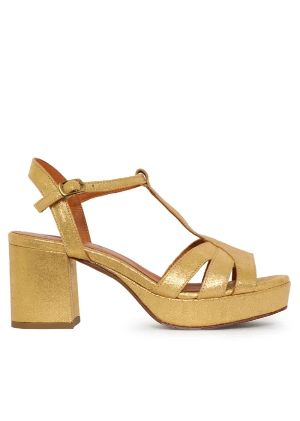 Esska Charlie Heels - Gold | Shoes