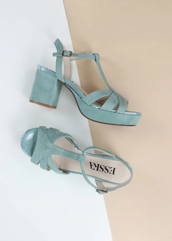 Esska Charlie Heels - Mint | Shoes