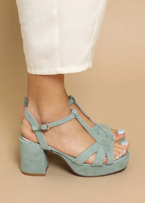 Esska Charlie Heels - Mint | Shoes