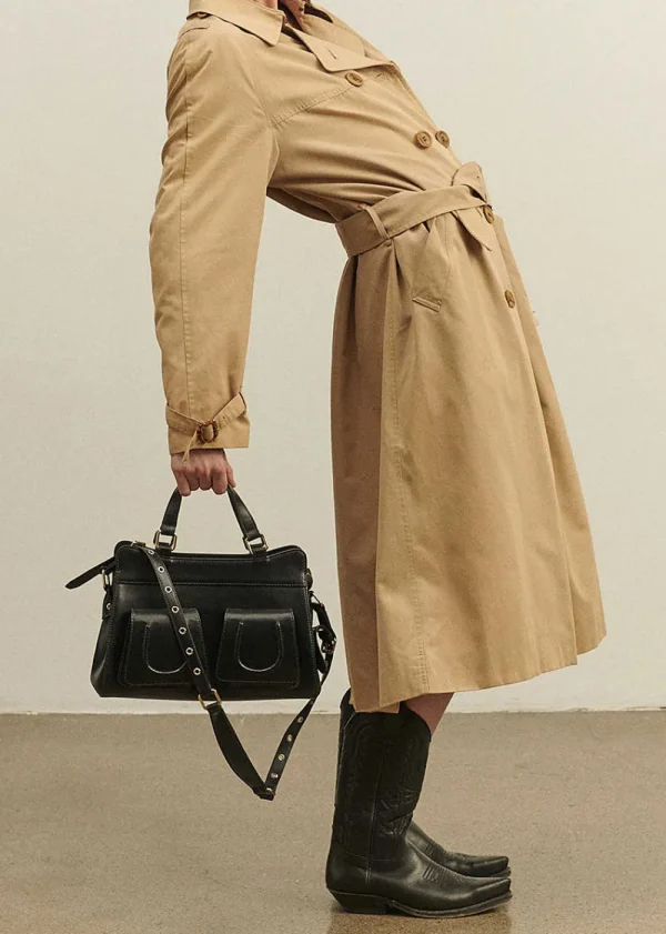 Núnoo Cher Florence Bag - Black with Gold | Bags