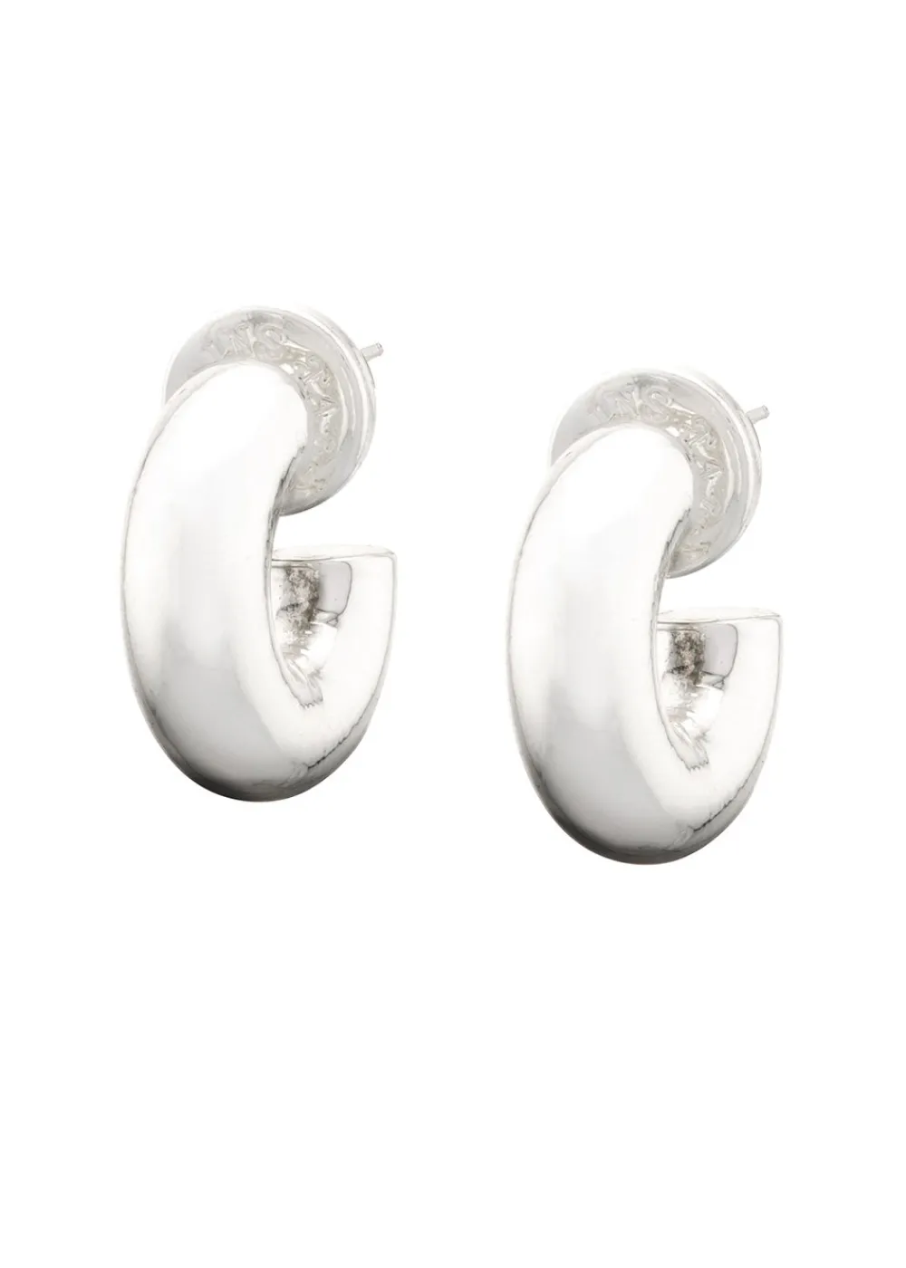 chubby_donut_huggie__silv_0.webp Talis Chains Chubby Donut Huggie - Silver | Earrings