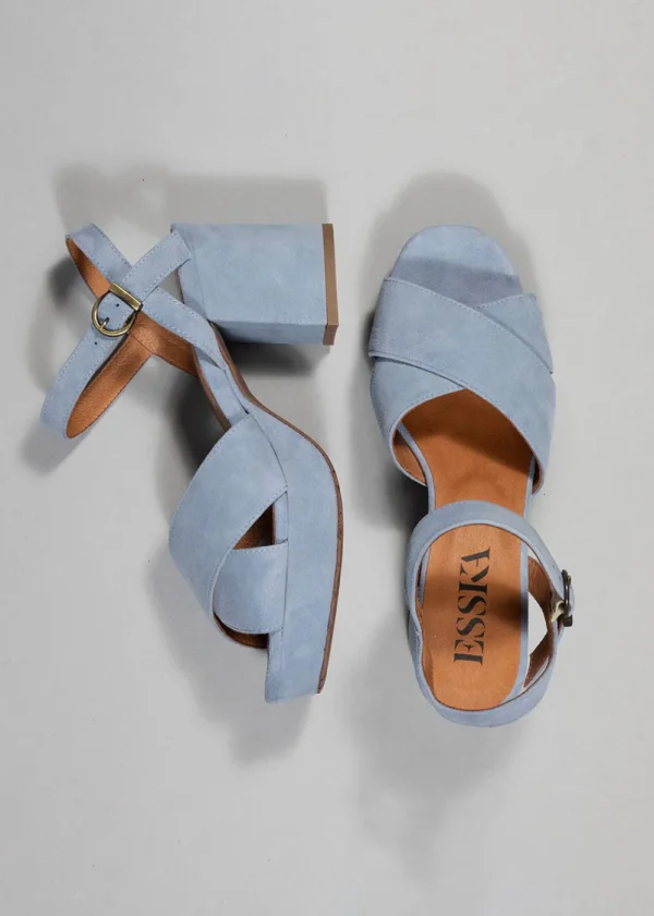 Esska Clara Heels - Light Blue | Shoes