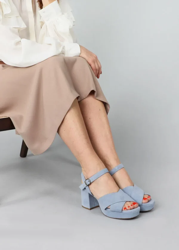 Esska Clara Heels - Light Blue | Shoes