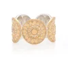 Anna Beck Contrast Dotted Multi-Disc Ring - Gold | Rings