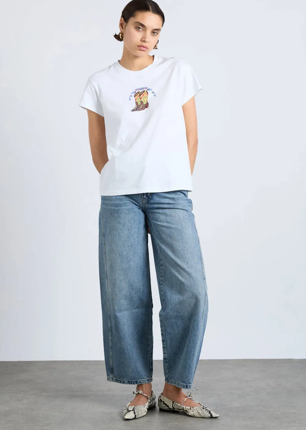 cowboy_shrunken_tee_1.webp Damson Madder Cowboy Shrunken Tee | Tops
