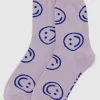 BAGGU Crew Sock - Dusty Pink Happy | Socks