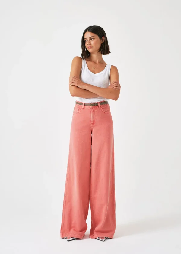 Seventy + Mochi Dear Bay Jean - Mineral Red | Jeans