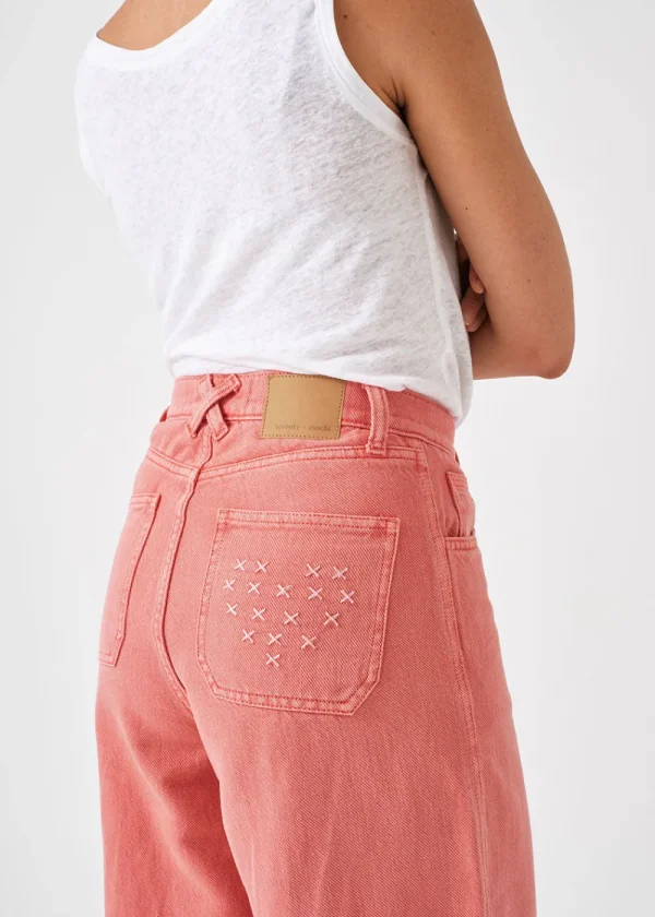Seventy + Mochi Dear Bay Jean - Mineral Red | Jeans