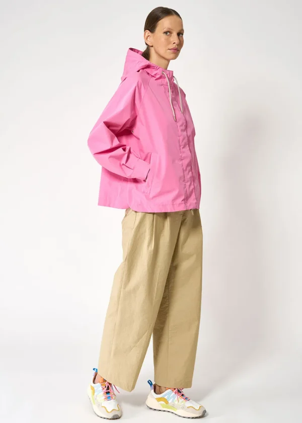 Tantä Dhuda Raincoat - Pink Cosmos | Coats & Jackets