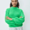 American Vintage East Jumper - Fluo Frog | Knitwear