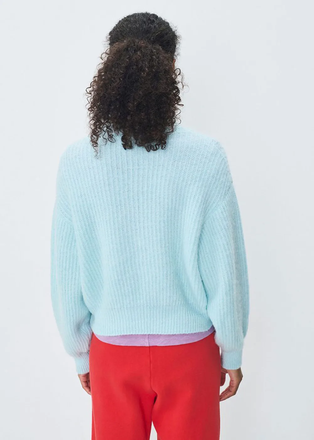 east_jumper__melange_crys_1.webp American Vintage East Jumper - Melange Crystal | Knitwear