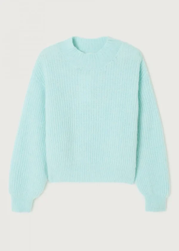 American Vintage East Jumper - Melange Crystal | Knitwear