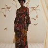 Farm Rio Elephants Green Maxi Dress | Dresses