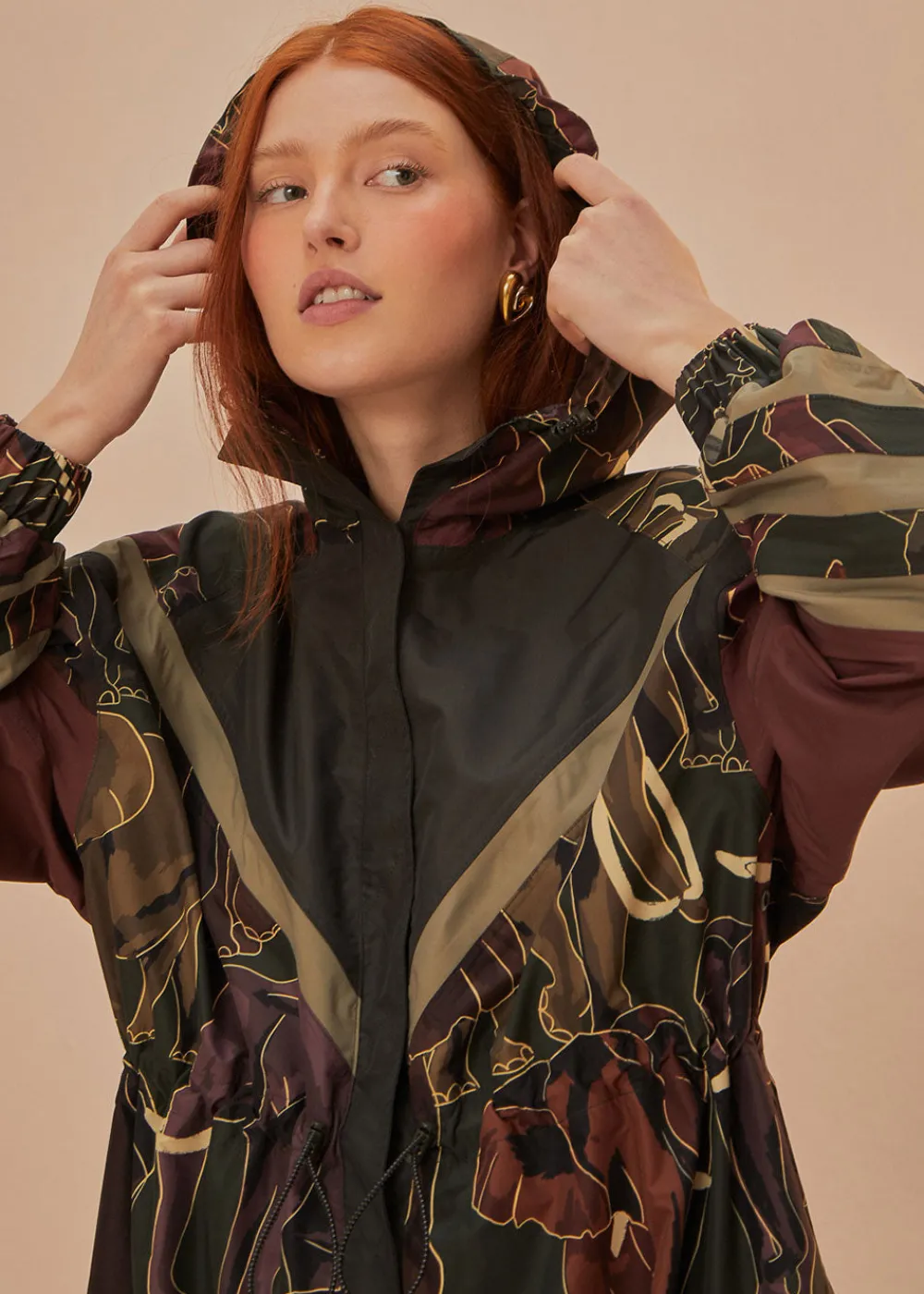 elephants_maxi_raincoat_2.webp Farm Rio Elephants Maxi Raincoat | Coats & Jackets