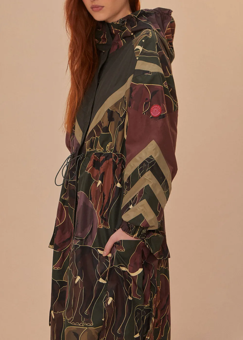 elephants_maxi_raincoat_3.webp Farm Rio Elephants Maxi Raincoat | Coats & Jackets