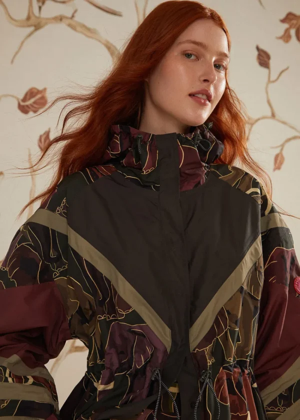 Farm Rio Elephants Maxi Raincoat | Coats & Jackets