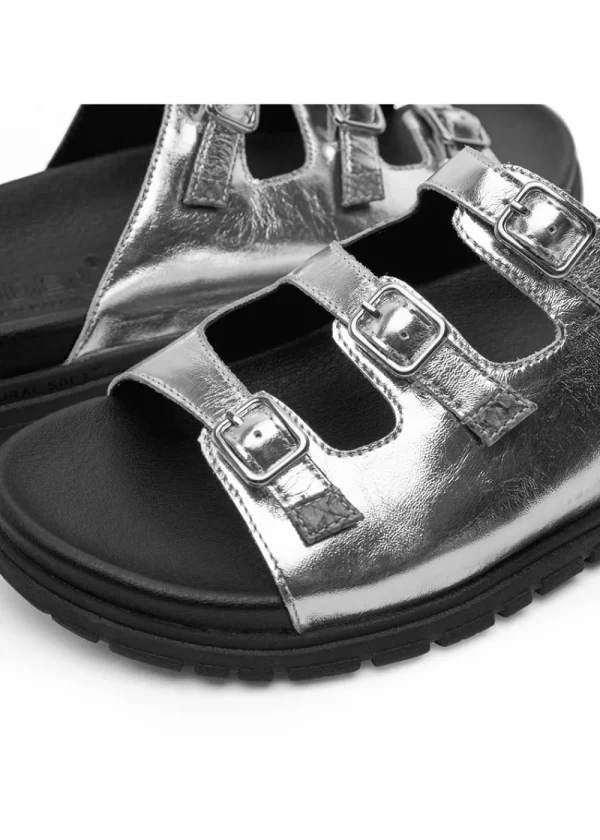 Woden Ellen Metallic Sandal | Sandals