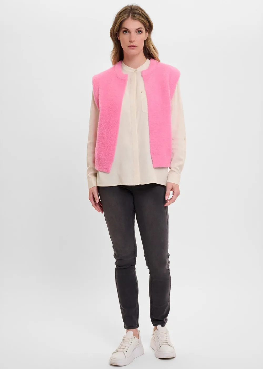 elona_waistcoat__bright_p_2.webp Rino & Pelle Elona Waistcoat - Bright Pink | Coats & Jackets