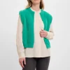 Rino & Pelle Elona Waistcoat - Clover Green | Coats & Jackets