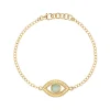 Anna Beck Evil Eye Green Quartz Bracelet - Gold | Bracelets