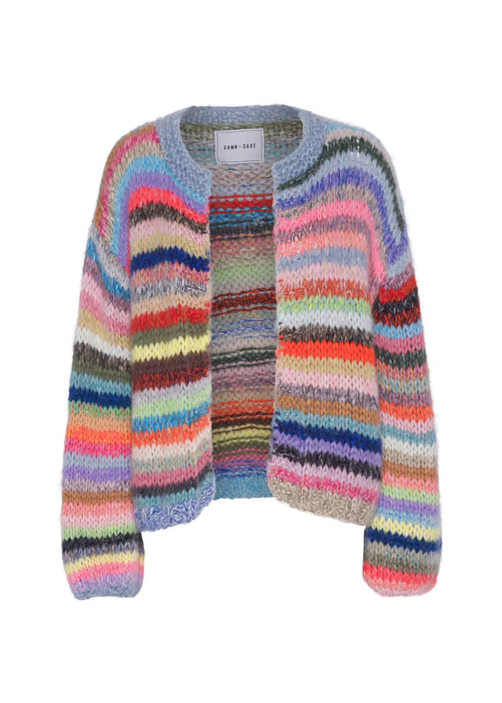 gabi_cardigan__multi_stri_0.webp Dawn X Dare Gabi Cardigan - Multi Stripe | Knitwear