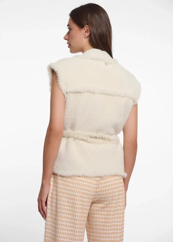 Rino & Pelle Gamila Waistcoat - Birch | Coats & Jackets