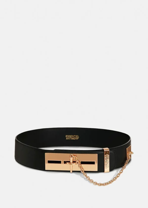 Essentiel Antwerp Gamme Belt - Black | Belts