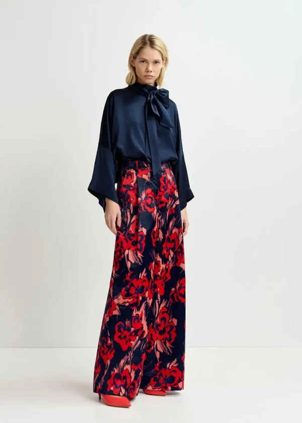 Essentiel Antwerp Gazpacho Wide Leg Pants | Trousers