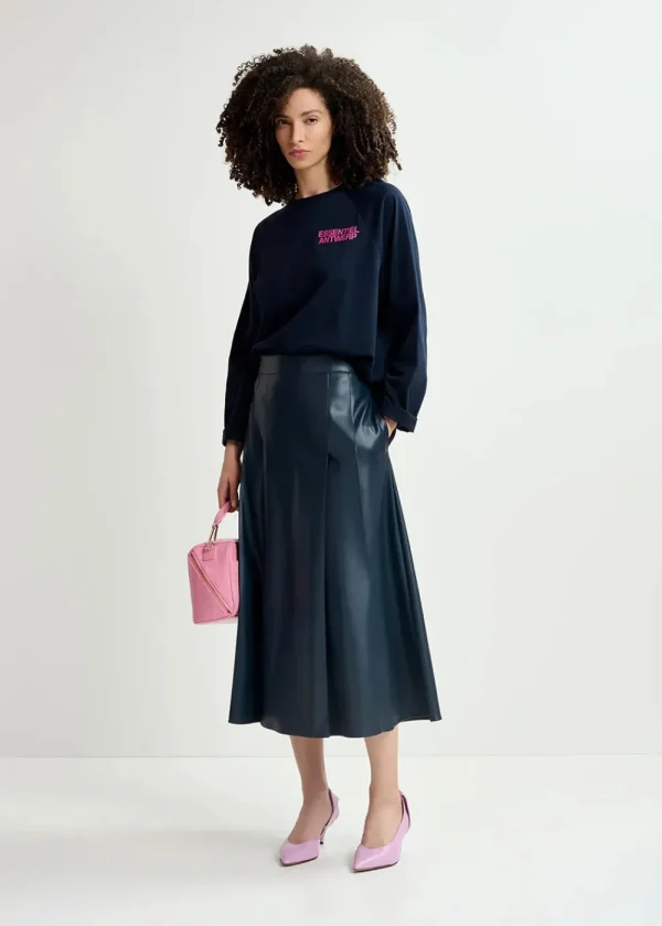 Essentiel Antwerp Geeuw Skirt - Navy | Skirts