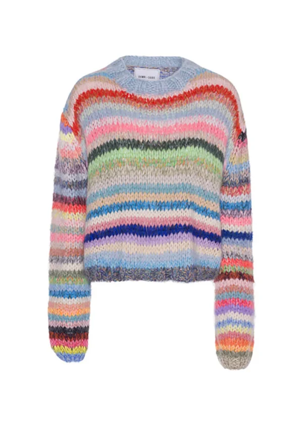 Dawn X Dare Genova Crewneck - Multi Stripe | Knitwear