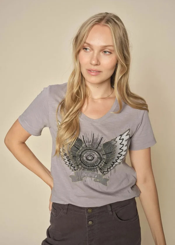 MOS MOSH Gethi O-SS Tee | Tops