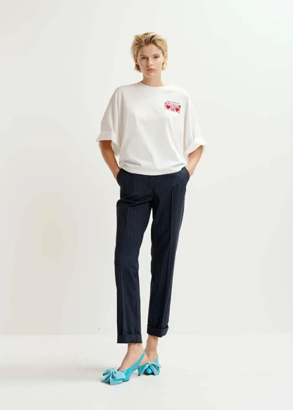 Essentiel Antwerp Hadio T-Shirt - White | Tops