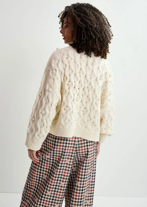 Essentiel Antwerp Halpes Cable Knit Sweater | Knitwear