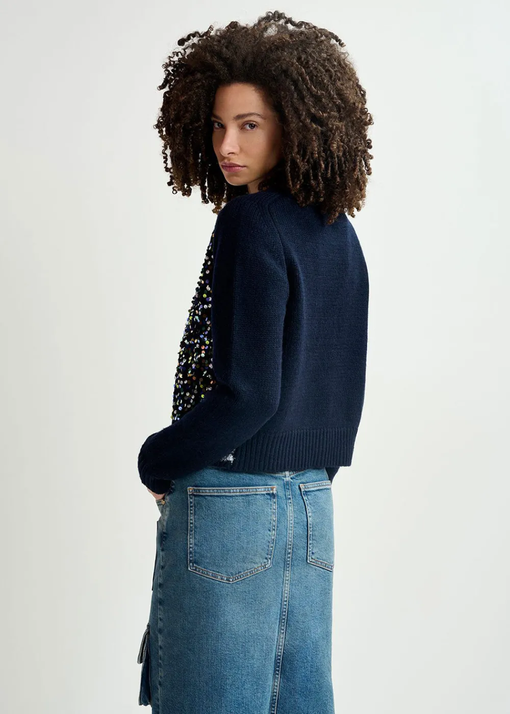 halter_sequin_cardigan_1.webp Essentiel Antwerp Halter Sequin Cardigan | Knitwear