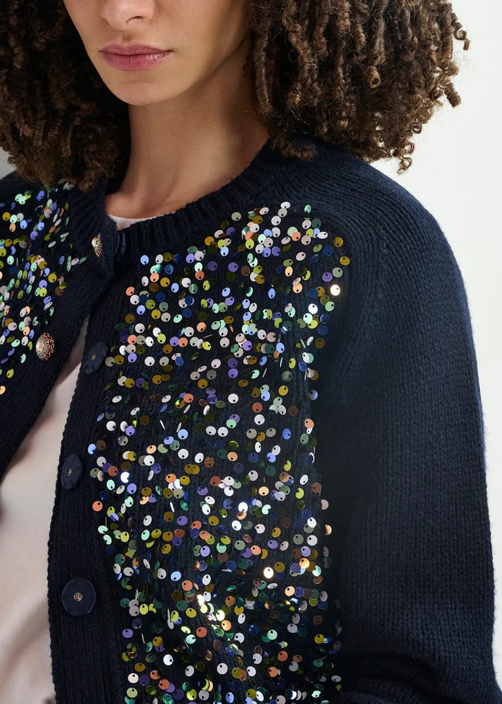 halter_sequin_cardigan_2.webp Essentiel Antwerp Halter Sequin Cardigan | Knitwear