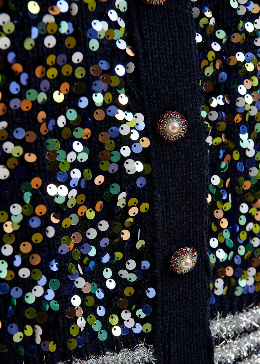 halter_sequin_cardigan_3.webp Essentiel Antwerp Halter Sequin Cardigan | Knitwear
