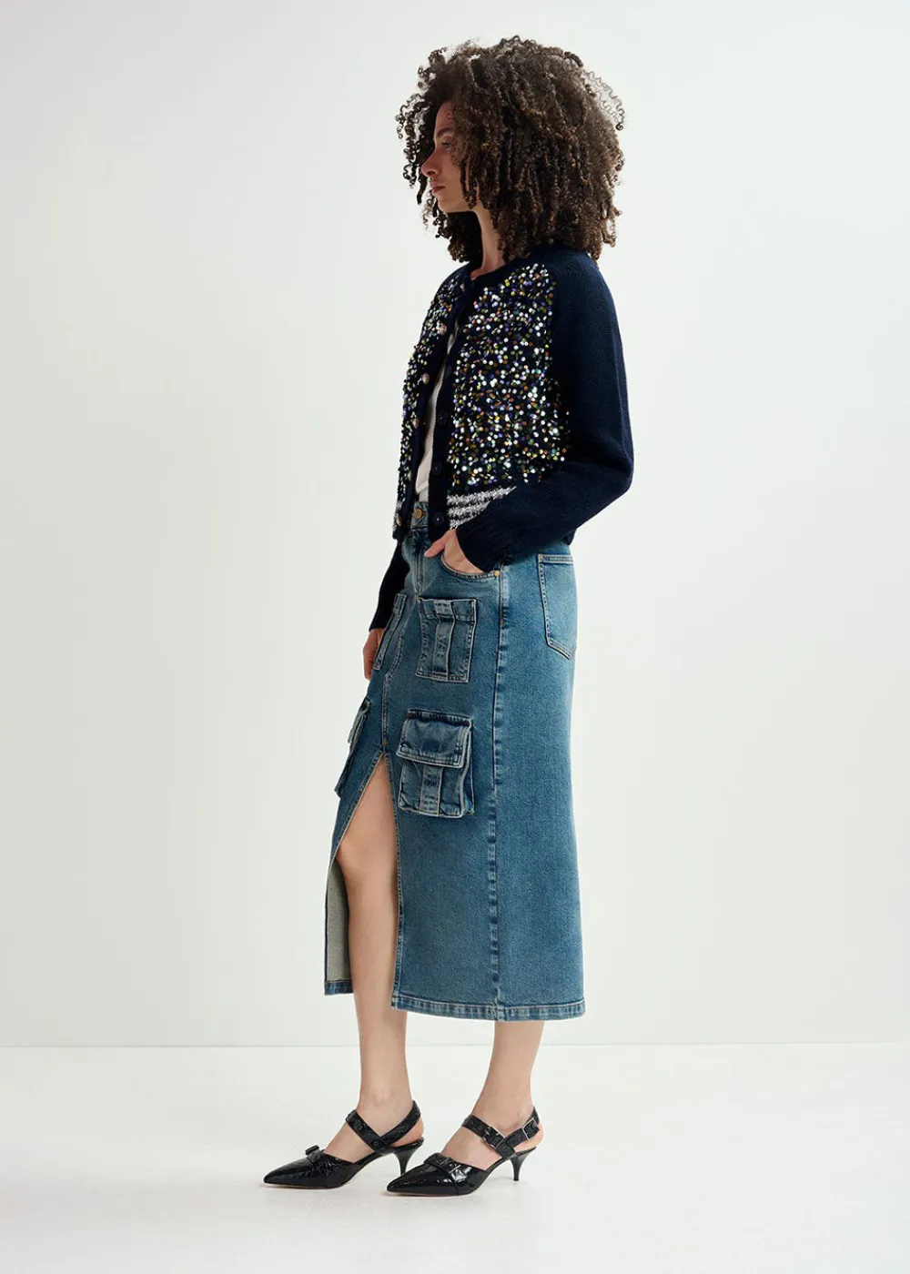 halter_sequin_cardigan_5.webp Essentiel Antwerp Halter Sequin Cardigan | Knitwear